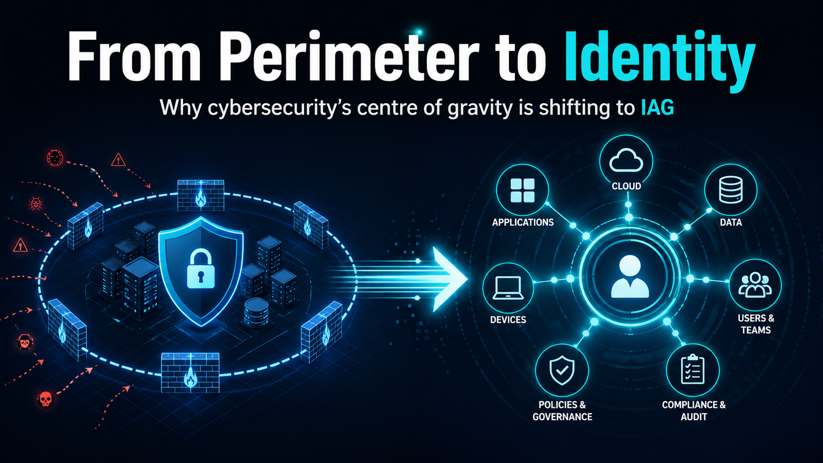 From Perimeter to Identity: Why cybersecurity’s centre of gravity is shifting to IAG
